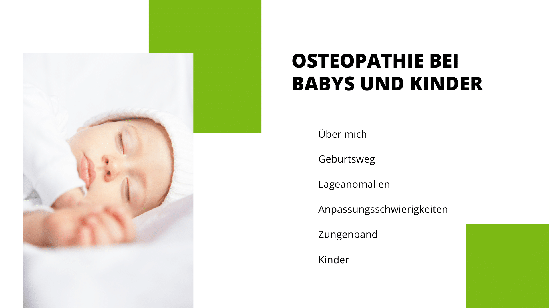 Osteopathie Bei Babys